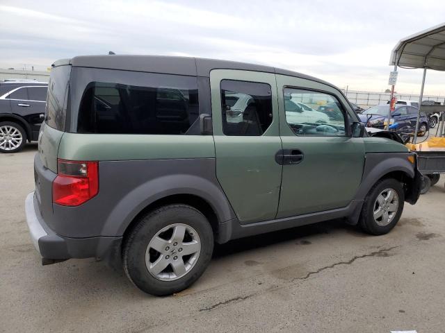 HONDA ELEMENT EX 2004 green  gas 5J6YH28614L034060 photo #4