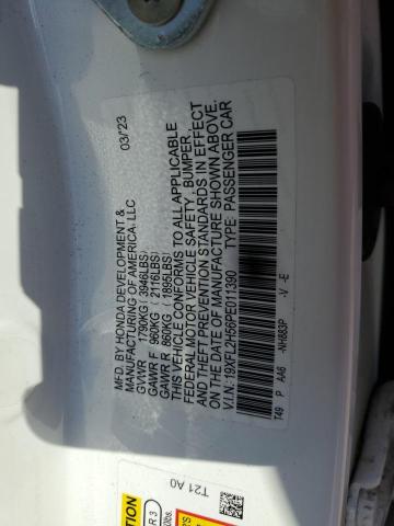 19XFL2H56PE011390 2023 HONDA CIVIC