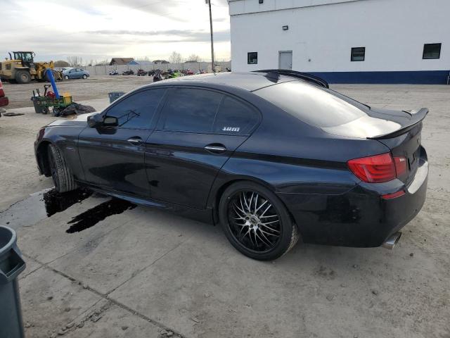 BMW 550 I 2013 black  gas WBAFR9C56DD227023 photo #3