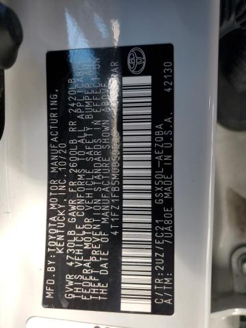 2021 TOYOTA AVALON TRD 4T1FZ1FB5MU059019