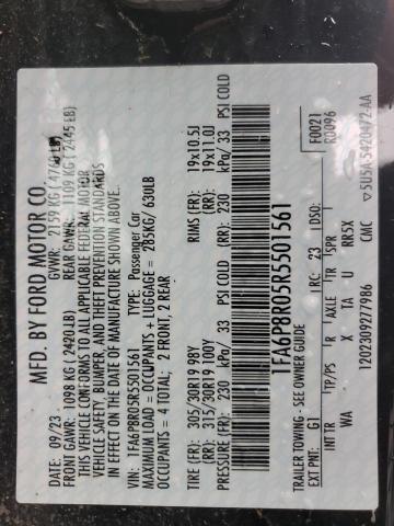 2024 FORD MUSTANG DA 1FA6P8R05R5501561