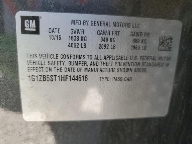 2017 CHEVROLET MALIBU LS - 1G1ZB5ST1HF144616