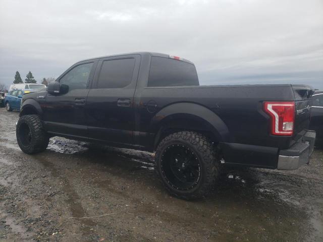 FORD F150 SUPER 2015 black  gas 1FTEW1CP4FKF23280 photo #3