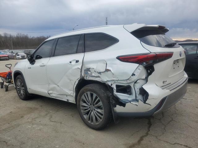 Vin: 5tdebrch7ms028029, lot: 46925905, toyota highlander hybrid platinum 20212