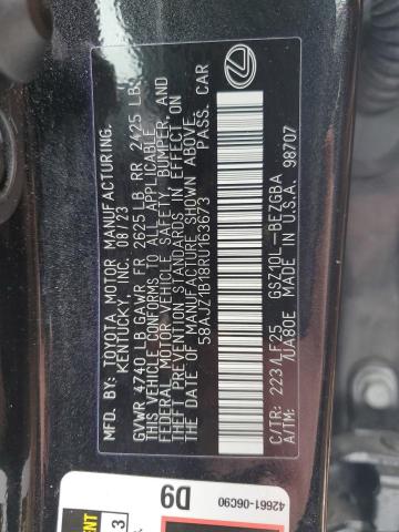 2024 LEXUS ES 350 F S - 58AJZ1B18RU163673