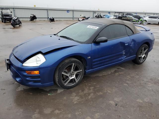 MITSUBISHI ECLIPSE SP 2005 blue converti gas 4A3AE75H65E014165 photo #1