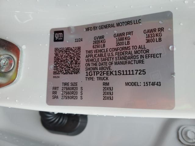 2025 GMC CANYON DEN 1GTP2FEK1S1111725