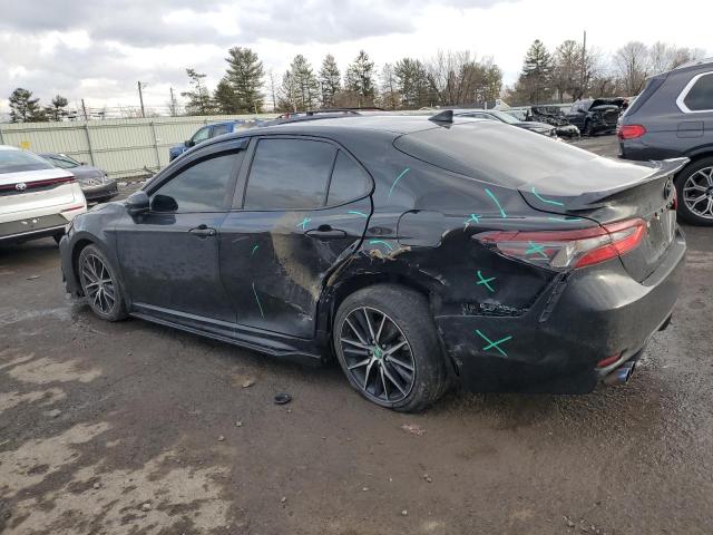 TOYOTA CAMRY SE 2021 black  gas 4T1G11AK3MU537067 photo #3