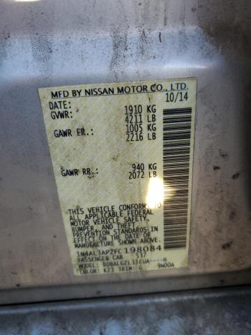 2015 NISSAN ALTIMA 2.5 - 1N4AL3AP2FC198084