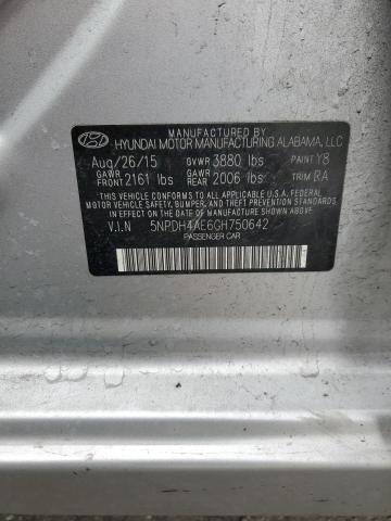 2016 HYUNDAI ELANTRA SE - 5NPDH4AE6GH750642