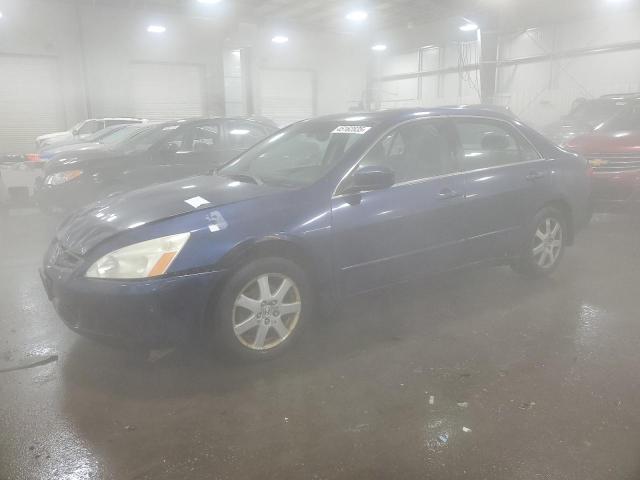 HONDA ACCORD EX 2005 blue  gas 1HGCM66505A007251 photo #1