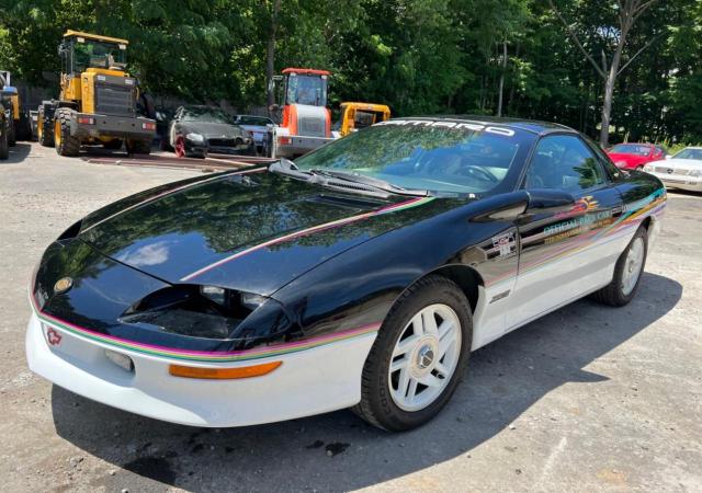 CHEVROLET CAMARO Z28 1993 black coupe gas 2G1FP22P3P2106343 photo #3