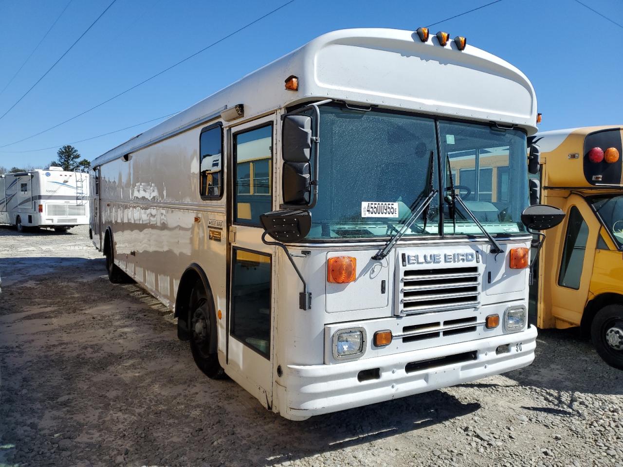  Salvage Bluebird Bus