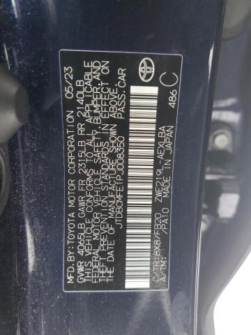 2023 TOYOTA COROLLA LE - JTDBCMFE1PJ008350