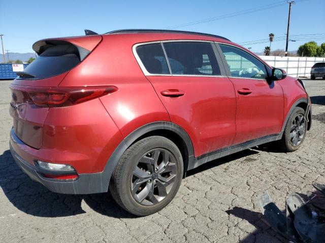 KIA SPORTAGE S 2021 maroon  gas KNDP63AC4M7887087 photo #4