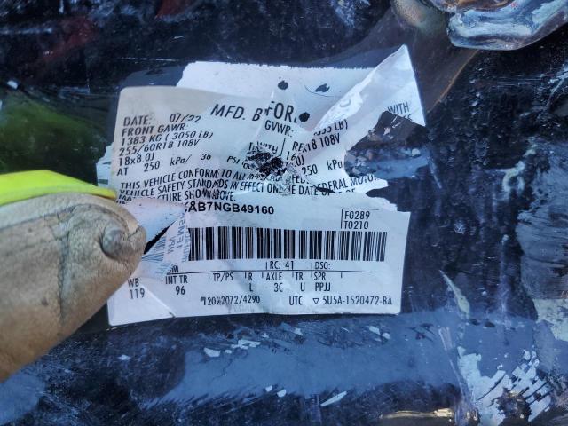 1FM5K8AB7NGB49160 2022 FORD EXPLORER