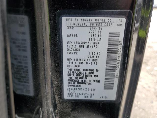 2017 CHEVROLET CITY EXPRE - 3N63M0ZN5HK701389