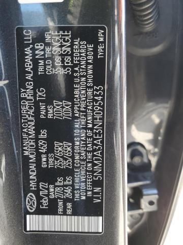 2022 HYUNDAI TUCSON SE - 5NMJA3AE3NH095433