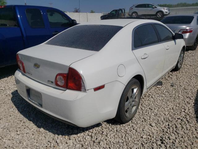 CHEVROLET MALIBU 1LT 2010 white  flexible fuel 1G1ZC5E07AF274582 photo #4
