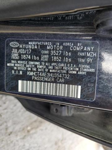 2017 HYUNDAI ACCENT SE - KMHCT4AE3HU354732