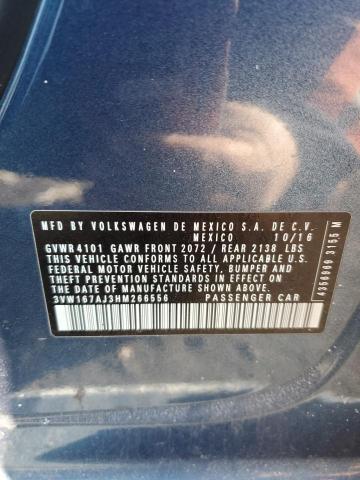2017 VOLKSWAGEN JETTA S - 3VW167AJ3HM266556