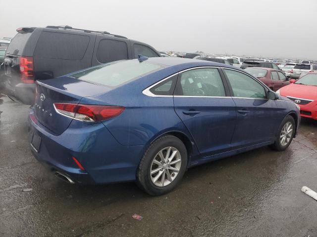 HYUNDAI SONATA SE 2018 blue  gas 5NPE24AF1JH599330 photo #4