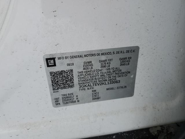2019 GMC TERRAIN SL - 3GKALTEV2KL133063