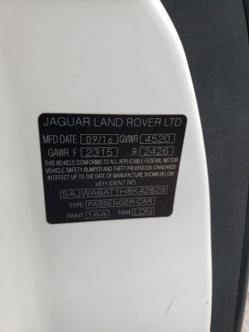 2017 JAGUAR F-TYPE SAJWA6AT1H8K42829