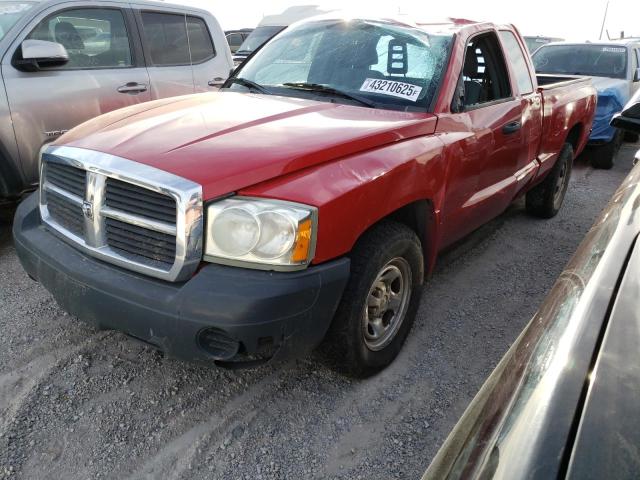 DODGE DAKOTA ST 2005 red  gas 1D7HE22K95S218065 photo #1