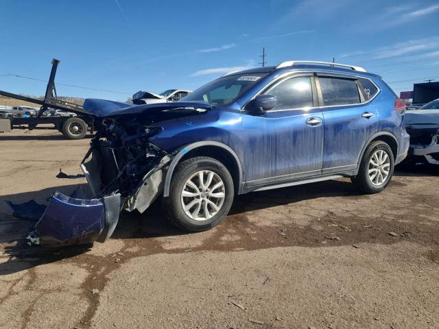 NISSAN ROGUE S 2020 blue  gas JN8AT2MV8LW112466 photo #1