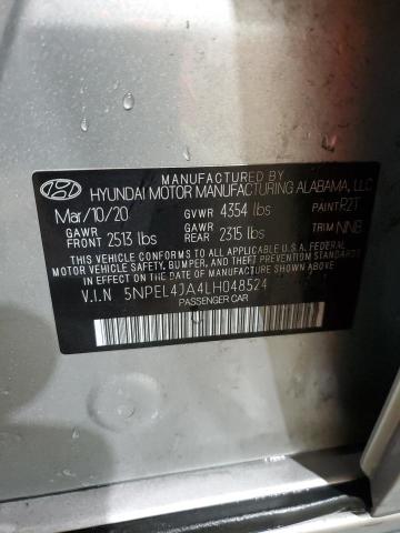 2020 HYUNDAI SONATA SEL - 5NPEL4JA4LH048524
