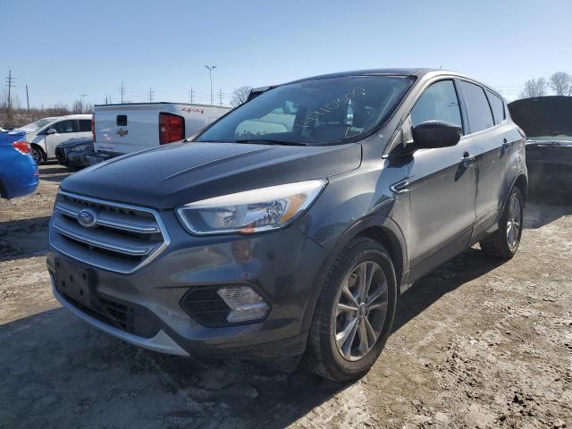 FORD ESCAPE SE 2017 gray  gas 1FMCU0G95HUA24333 photo #1
