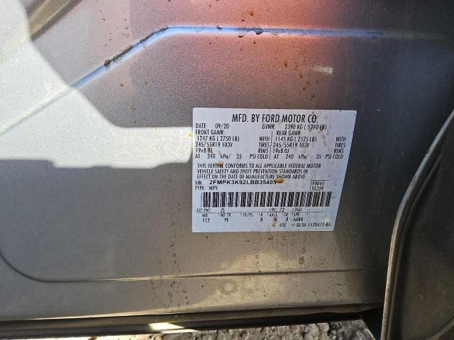 2020 FORD EDGE TITAN 2FMPK3K92LBB35405