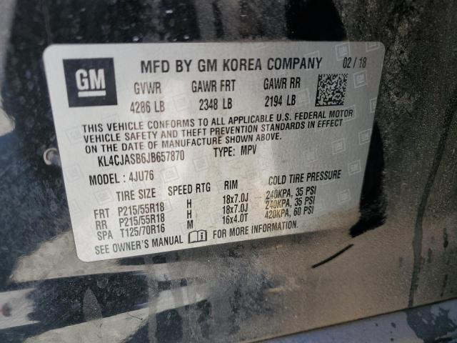 2018 BUICK ENCORE PRE - KL4CJASB6JB657870
