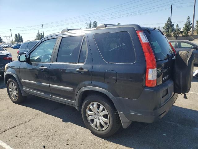 HONDA CR-V EX 2005 black  gas SHSRD78835U304892 photo #3