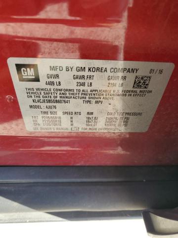 2016 BUICK ENCORE - KL4CJESB5GB607641
