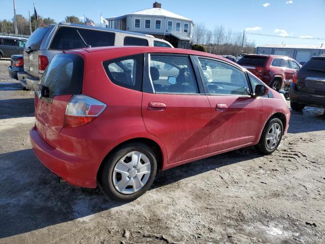 HONDA FIT 2013 red  gas JHMGE8H30DC061347 photo #4