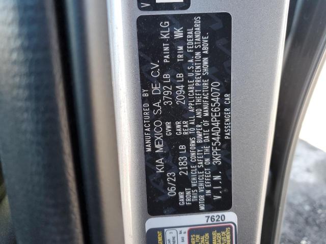 2023 KIA FORTE GT L - 3KPF54AD4PE654070