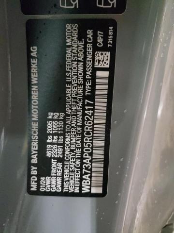 2024 BMW 430XI - WBA73AP05RCR62417