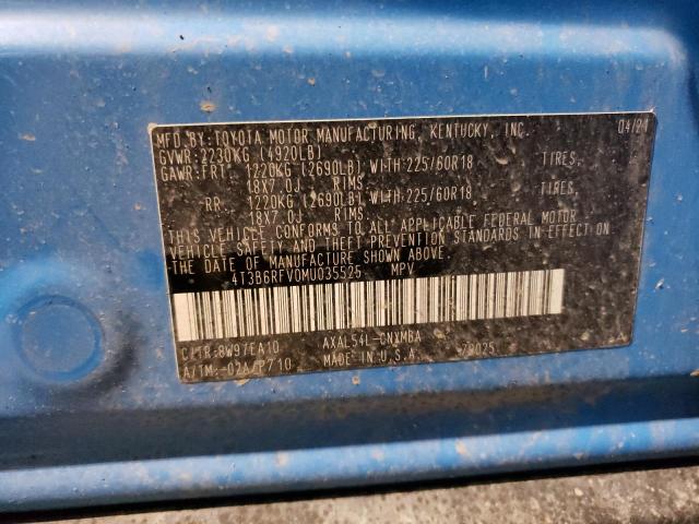 2021 TOYOTA RAV4 XLE P - 4T3B6RFV0MU035525