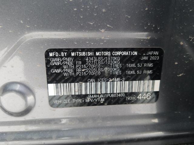 2023 MITSUBISHI RVR ES JA4AHUAU1PU603400