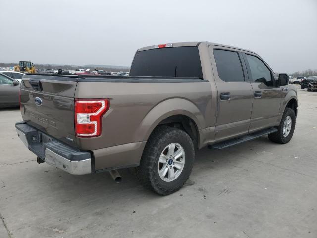 FORD F150 SUPER 2018 brown  gas 1FTEW1CG1JKD47314 photo #4