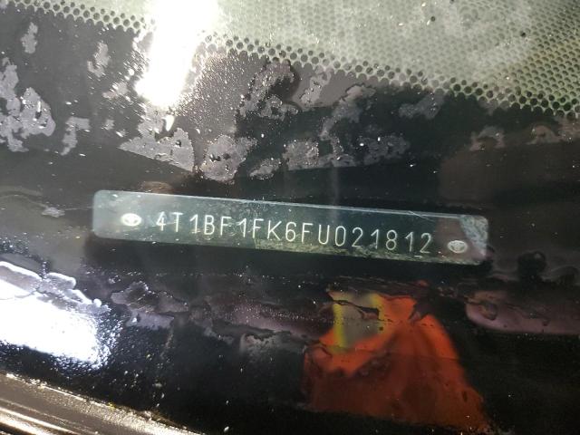 2015 TOYOTA CAMRY LE 4T1BF1FK6FU021812