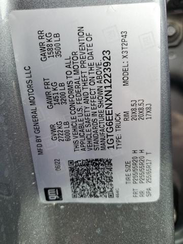 2022 GMC CANYON DEN 1GTG6EENXN1223923