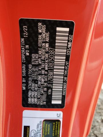 2024 TOYOTA GR 86 TRUE JF1ZNBM11R8750387