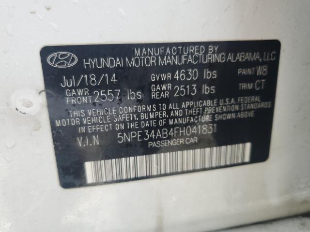 2015 HYUNDAI SONATA SPO - 5NPE34AB4FH041831