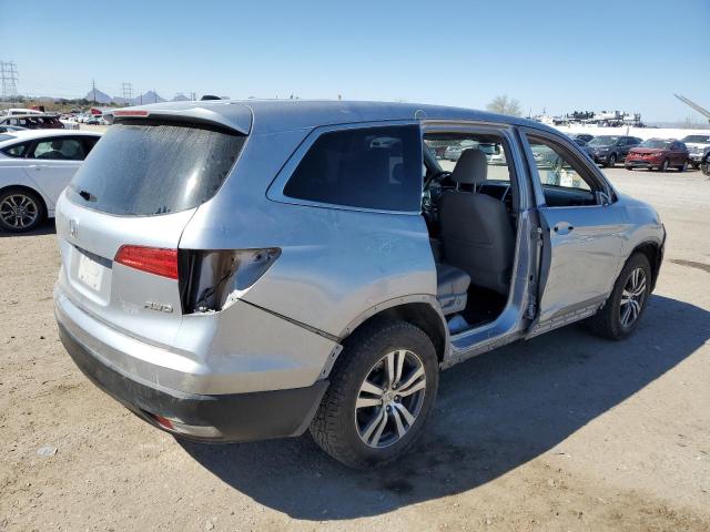 HONDA PILOT EXL 2018 silver  gas 5FNYF6H50JB006873 photo #4