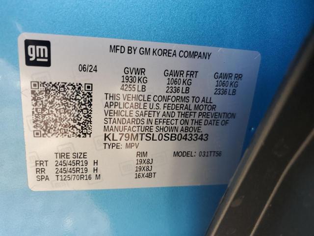 2025 CHEVROLET TRAILBLAZE - KL79MTSL0SB043343
