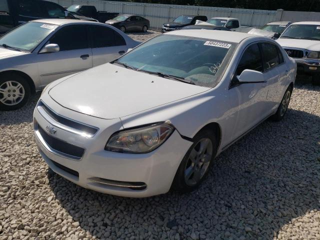CHEVROLET MALIBU 1LT 2010 white  flexible fuel 1G1ZC5E07AF274582 photo #1