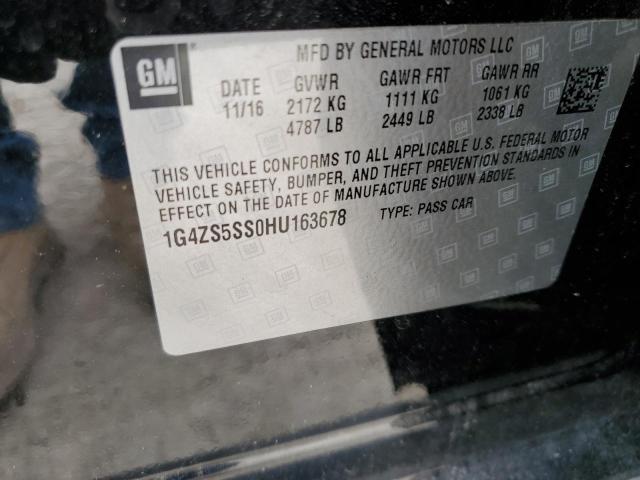 2017 BUICK LACROSSE P 1G4ZS5SS0HU163678